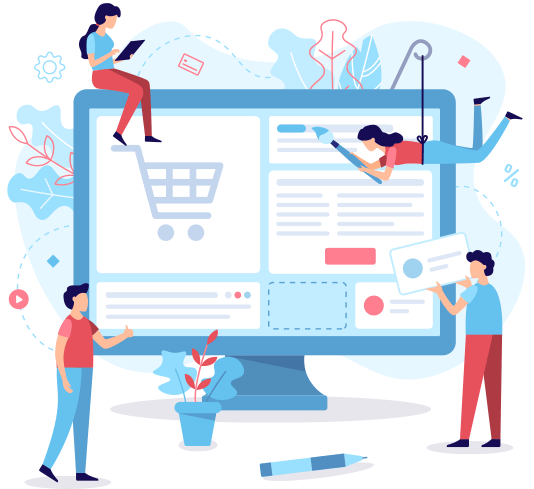 Our e-commerce website development services at Royallseven prioritize security, providing a safe and secure shopping environment for your customers.